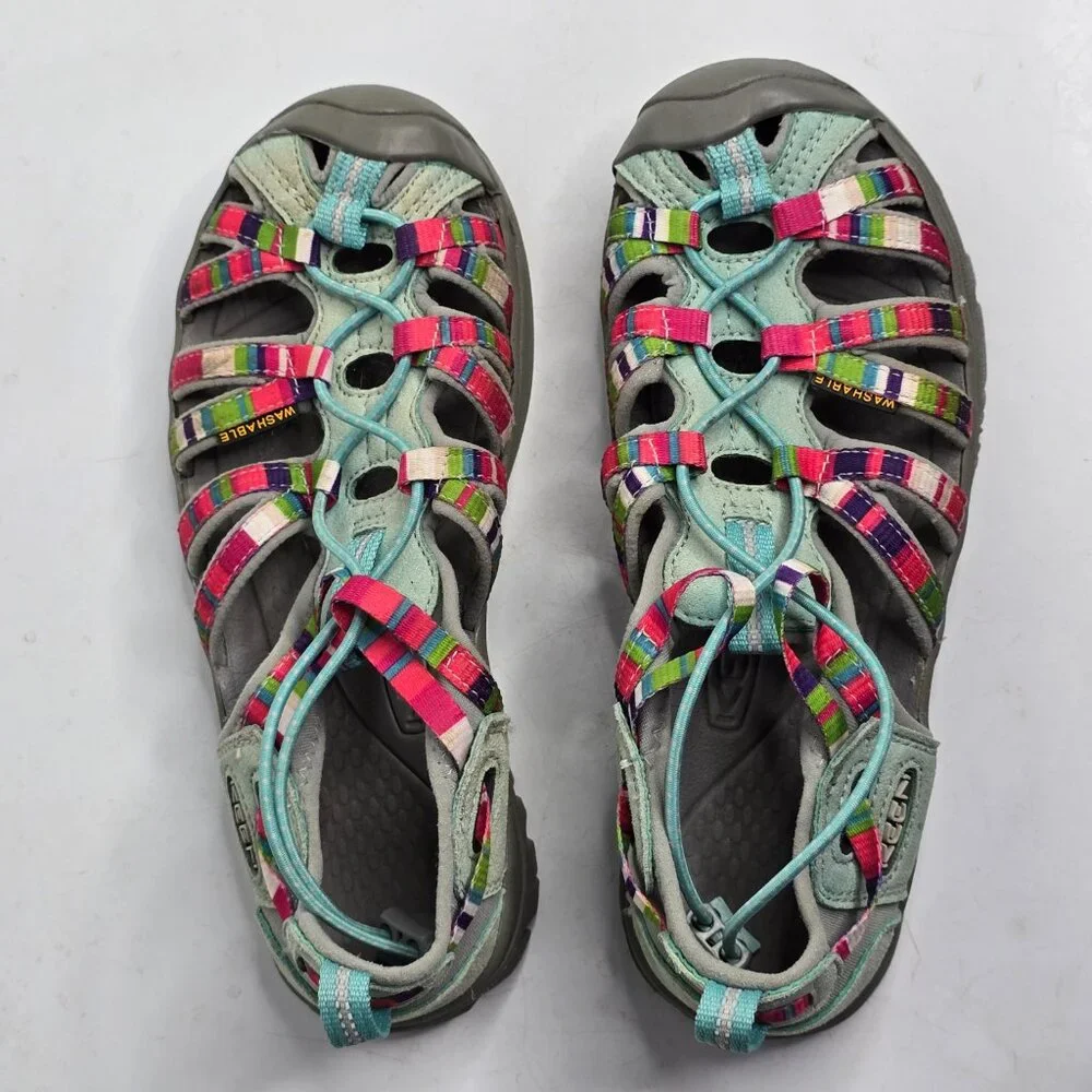 KEEN Kids Youth Shoes Sz 4 Newport Waterproof Hiking Sandals Sport Pink Washable